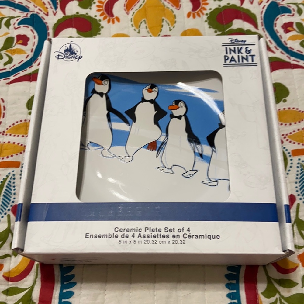 Disney Ink and Paint Ceramic Plates